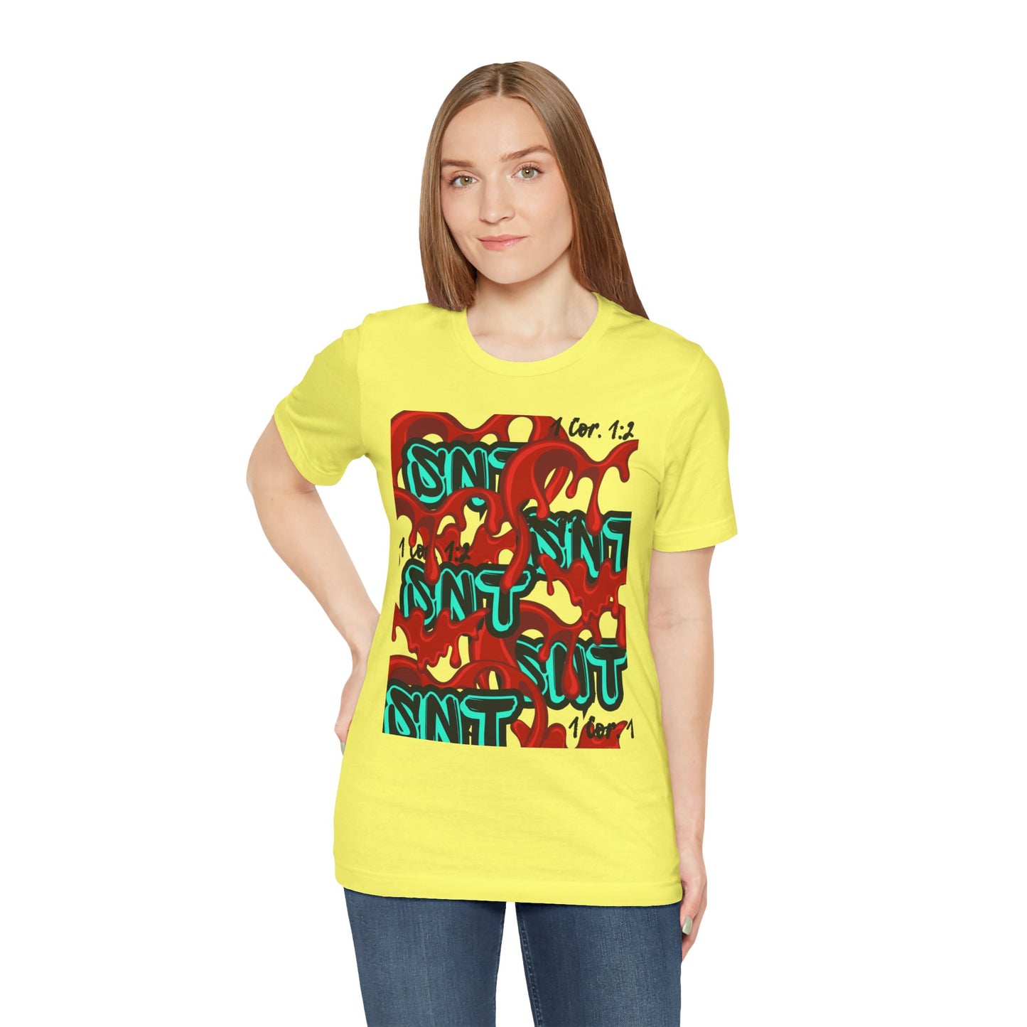 Saint- Unisex Jersey Short Sleeve Tee