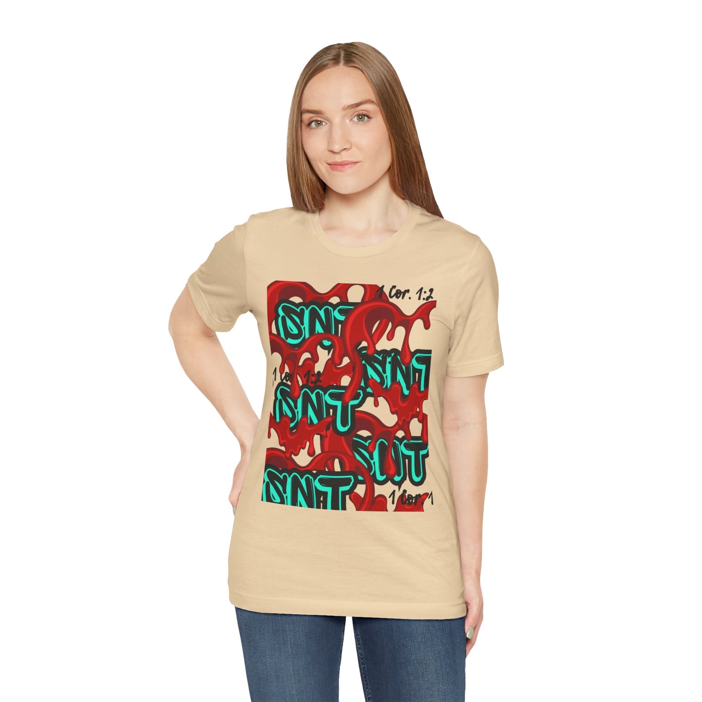 Saint- Unisex Jersey Short Sleeve Tee