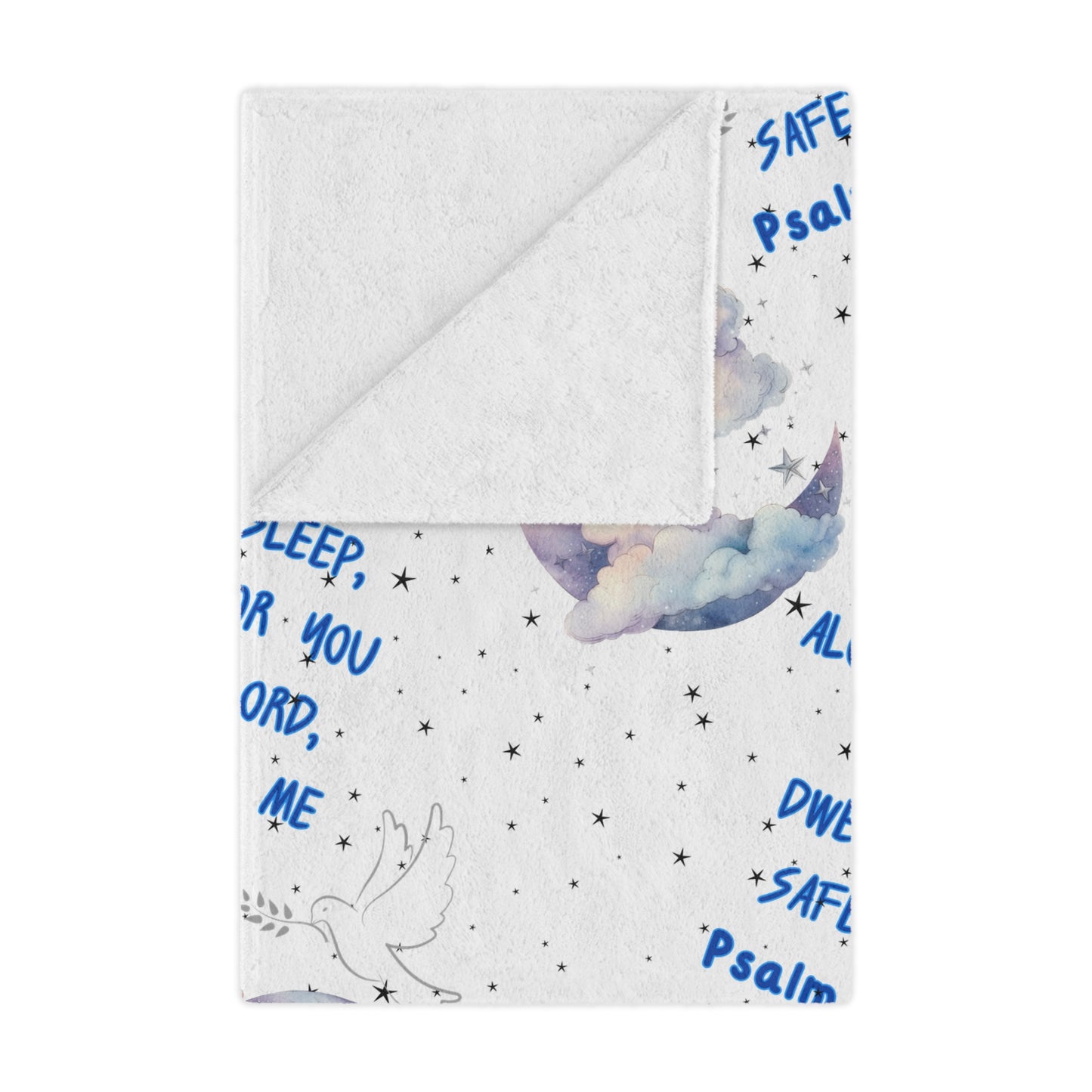 Peace- Microfiber Blanket - Rest Securely