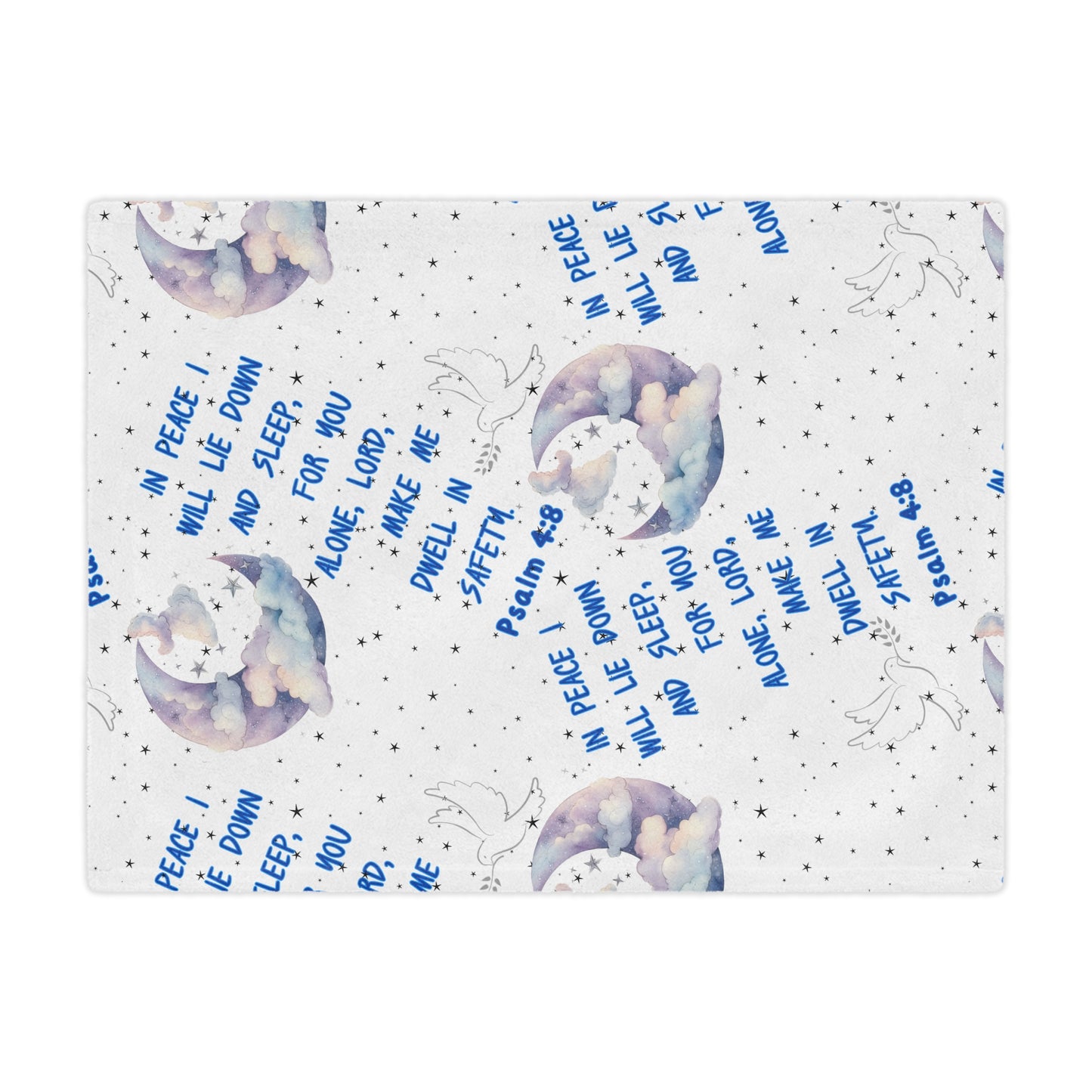 Peace- Microfiber Blanket - Rest Securely