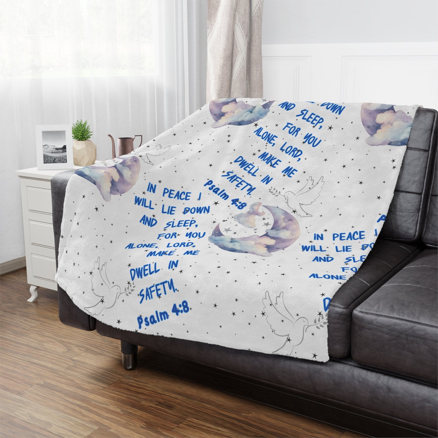 Peace- Microfiber Blanket - Rest Securely