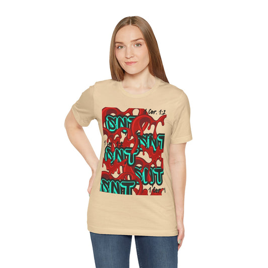 Saint- Unisex Jersey Short Sleeve Tee