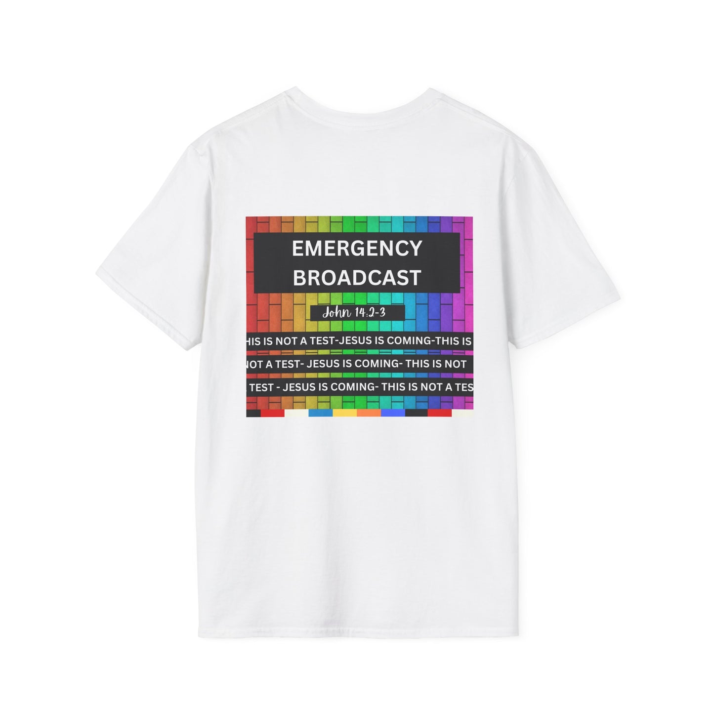 Jesus Is Coming- John 14:2-3 Unisex Softstyle T-Shirt
