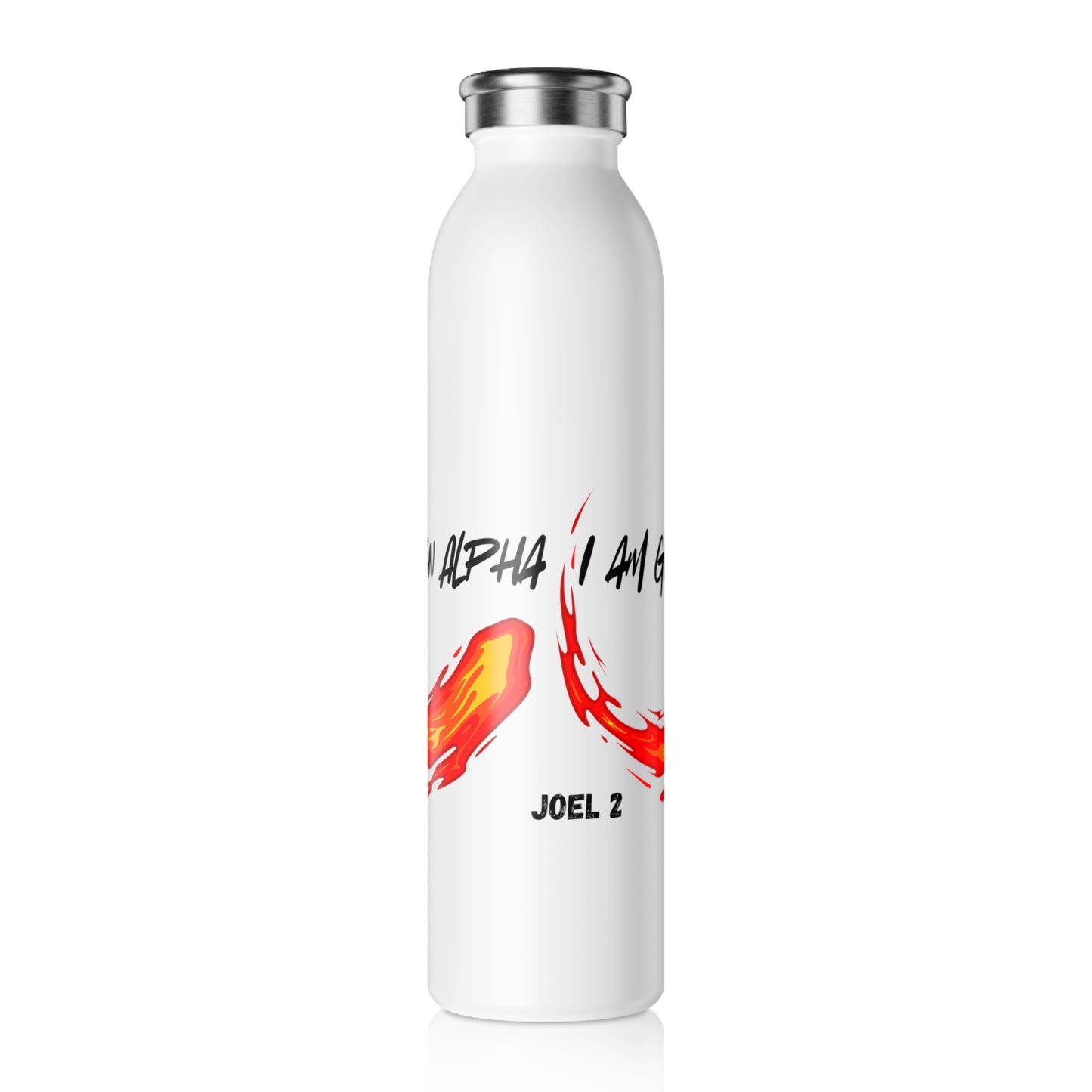I am Gen Alpha- Slim Water Bottle