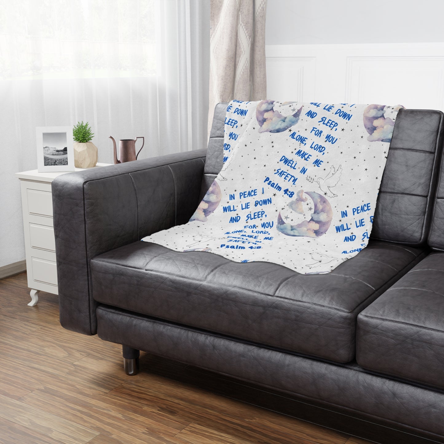 Peace- Microfiber Blanket - Rest Securely