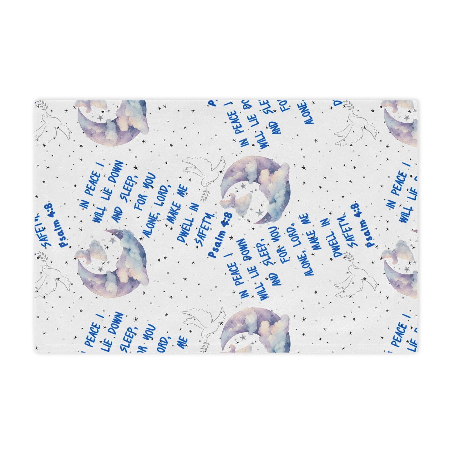 Peace- Microfiber Blanket - Rest Securely