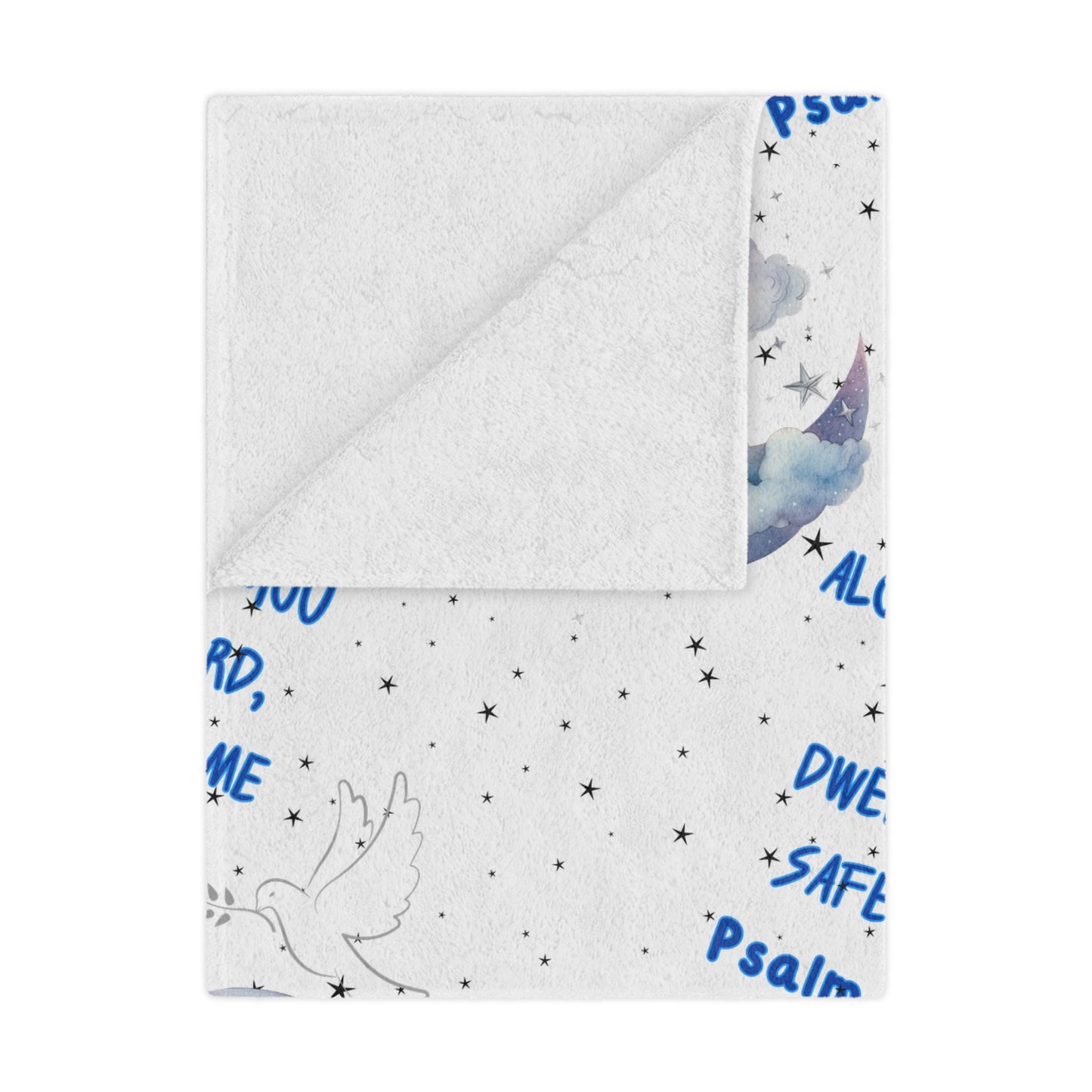 Peace- Microfiber Blanket - Rest Securely