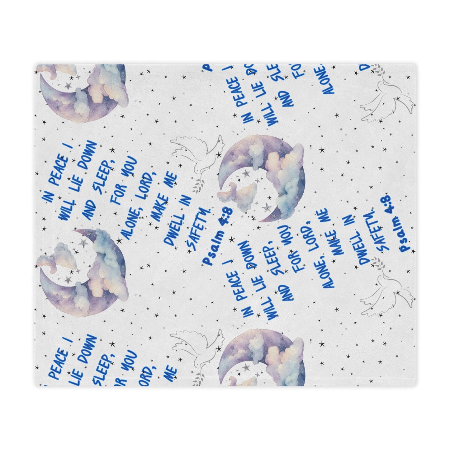 Peace- Microfiber Blanket - Rest Securely