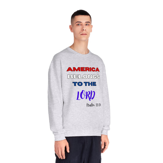 America - Unisex NuBlend® Crewneck Sweatshirt