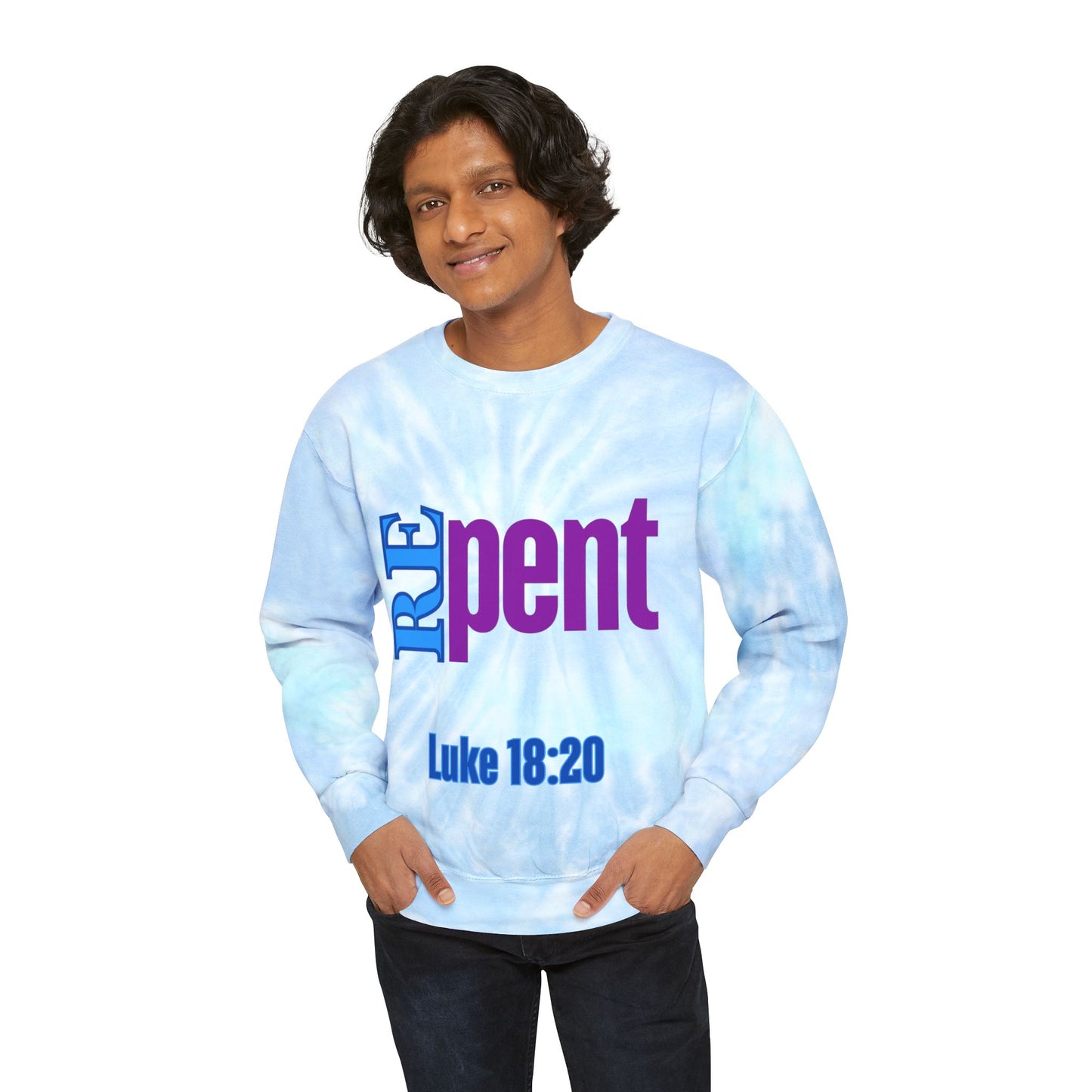 Repentance Spiritual change and salvation-Tie-Dye Sweatshirt