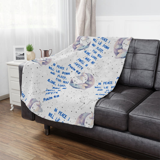 Peace- Microfiber Blanket - Rest Securely