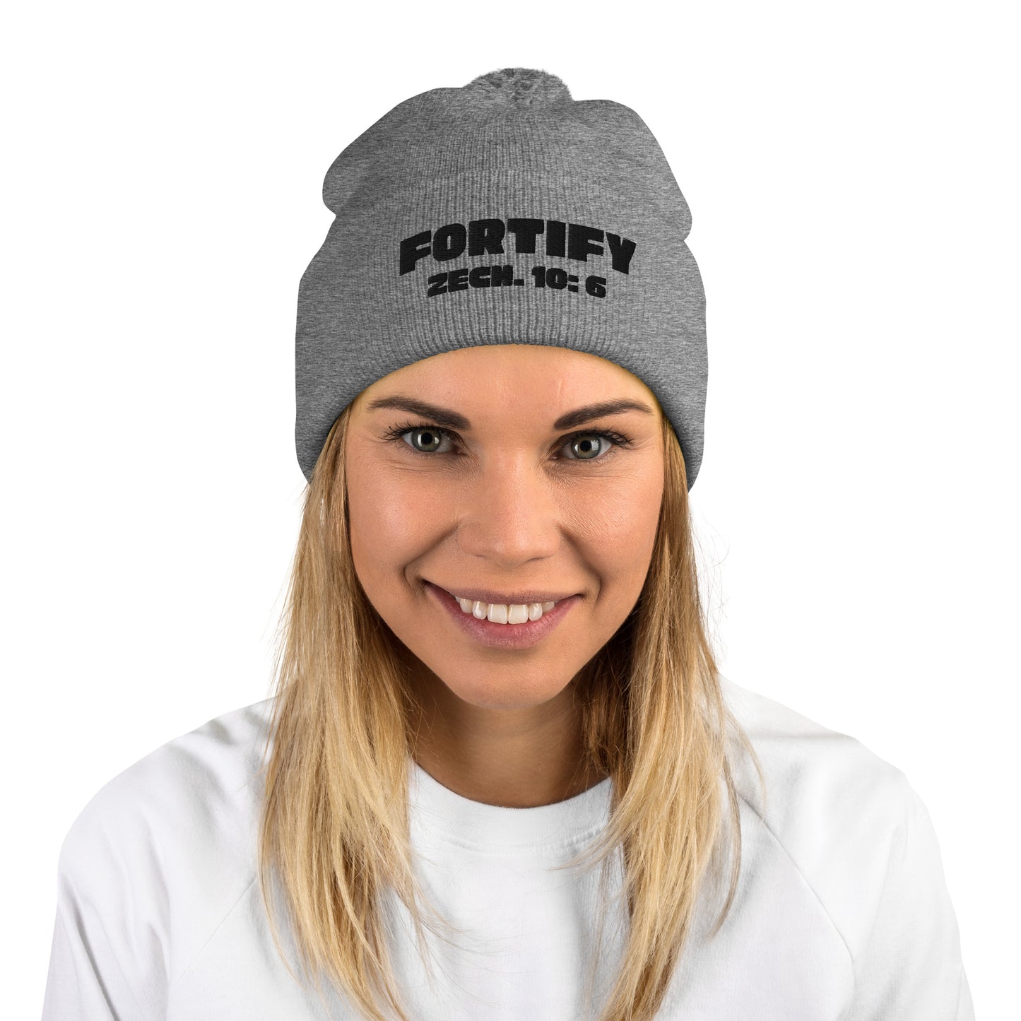 Fortify- Pom-Pom Beanie