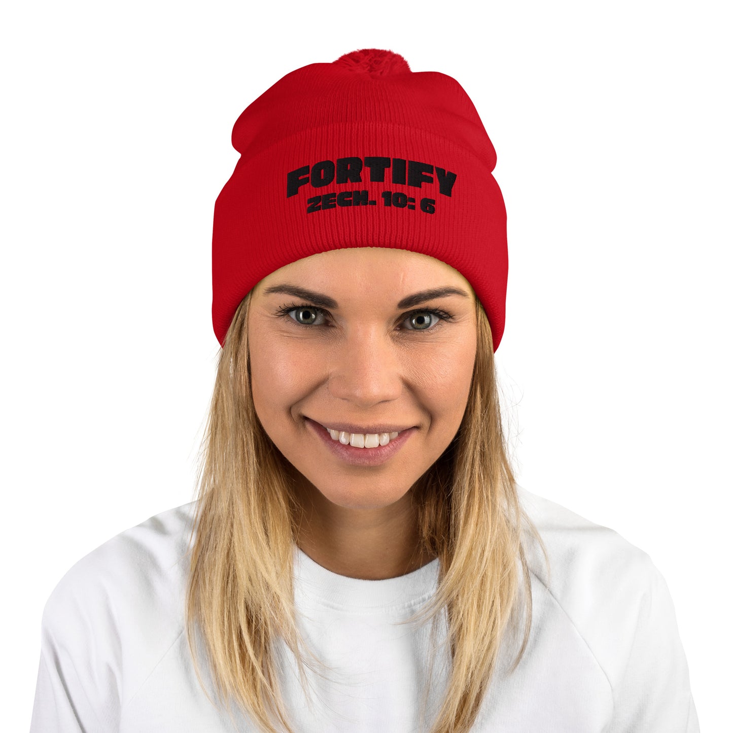 Fortify- Pom-Pom Beanie