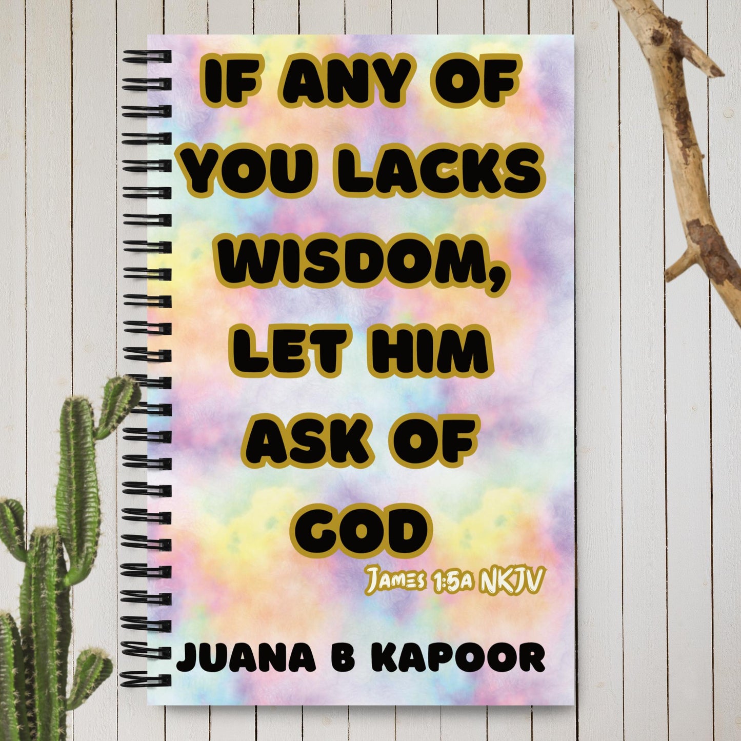 Wisdom Spiral notebook