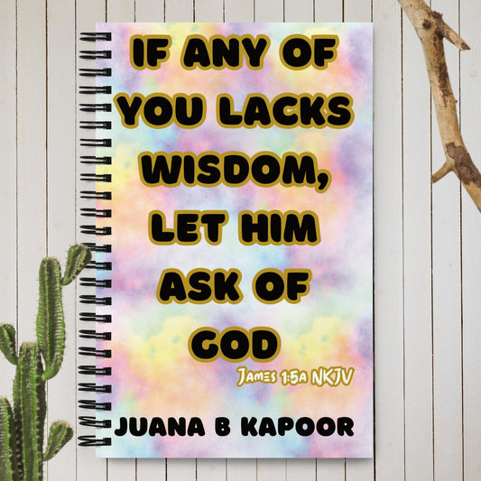 Wisdom Spiral notebook