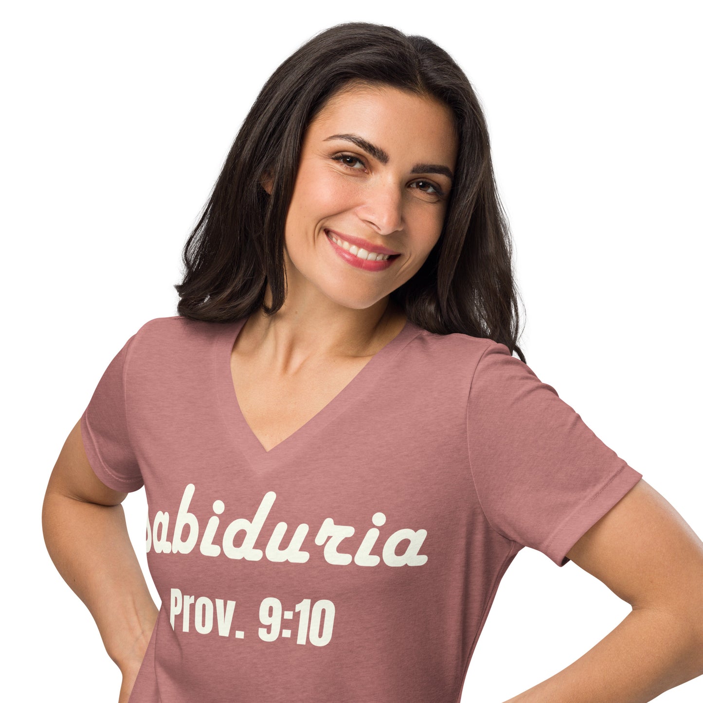 Sabiduria - Women’s relaxed v-neck t-shirt
