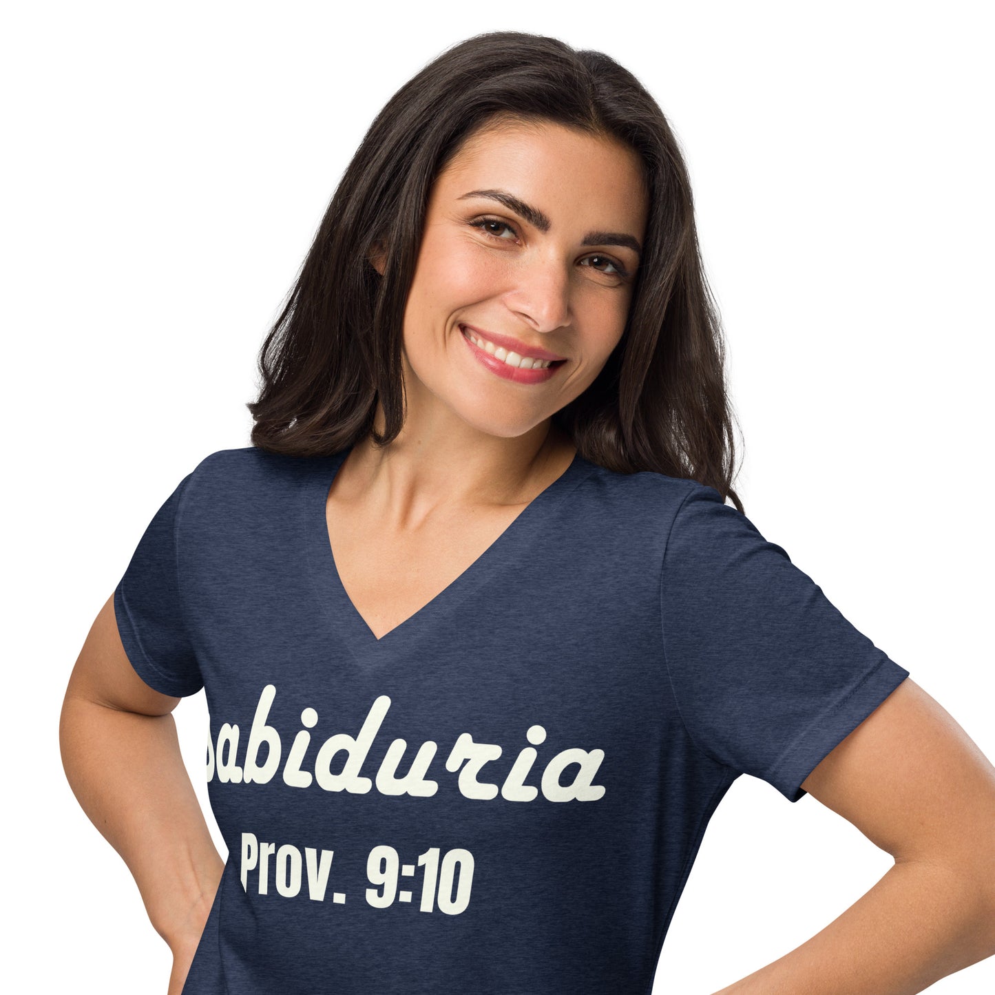 Sabiduria - Women’s relaxed v-neck t-shirt