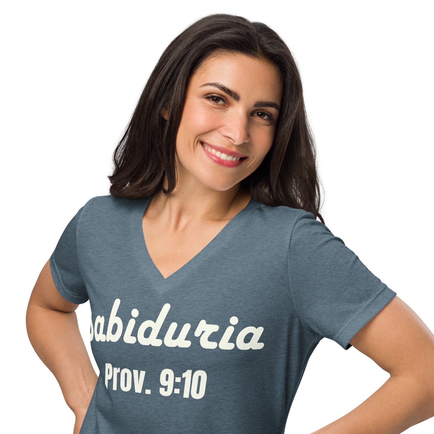 Sabiduria - Women’s relaxed v-neck t-shirt